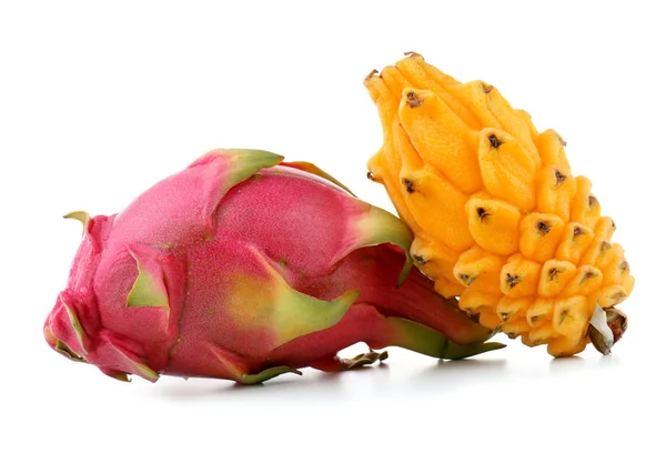 Gelbe Pitahaya und Drachenfrucht — Stockfoto