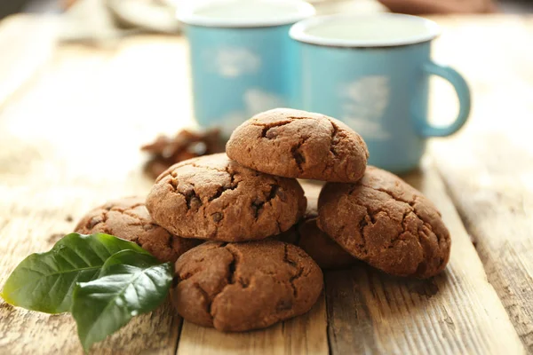 Deliciosas galletas de café — Foto de Stock