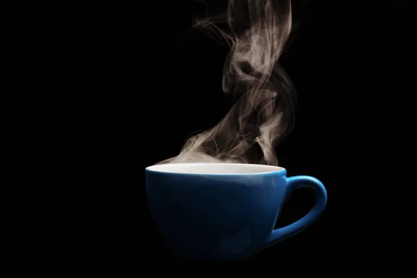 Чашка кофе на пару — стоковое фото