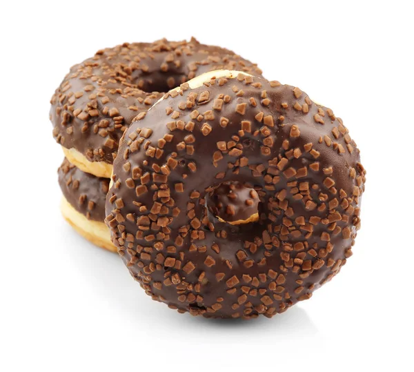 Donuts vidrados saborosos — Fotografia de Stock