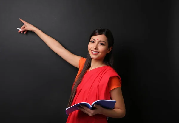 Indian female teacher