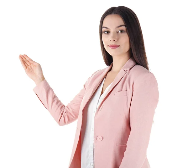 Beautiful young businesswoman — Stock Photo, Image