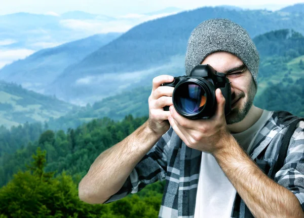 Photographer taking picture — Stock Photo, Image
