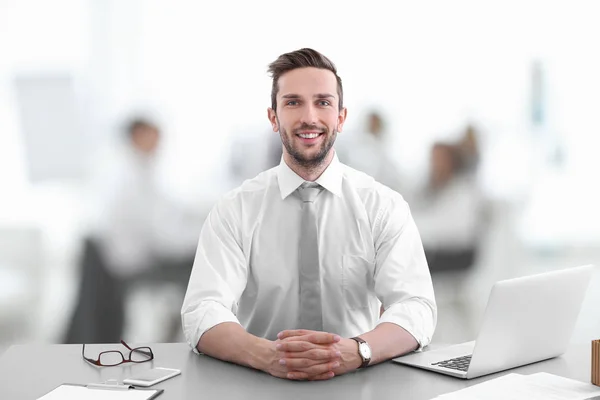 HR manager conducting job interview — Stock Photo, Image