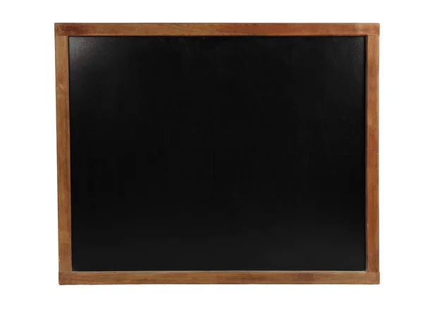 Skolan blackboard på vit — Stockfoto