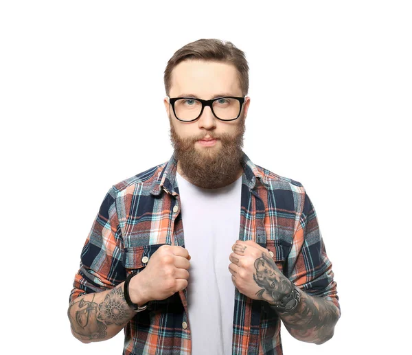 Handsome bearded man — Stock Photo, Image