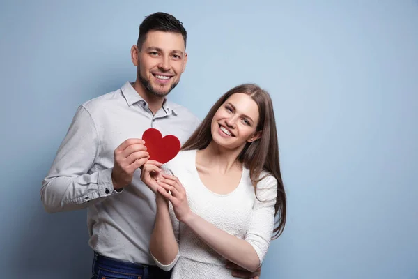 Glückliches junges Paar — Stockfoto