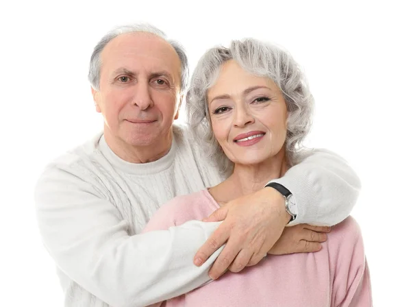 Feliz pareja de ancianos — Foto de Stock