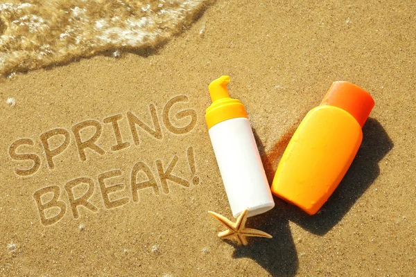 Spring break concept. — Stock Photo, Image