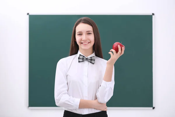 Bonito adolescente estudante — Fotografia de Stock