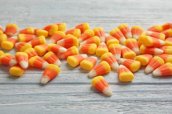 Barevné Halloween candy kukuřice — Stock fotografie