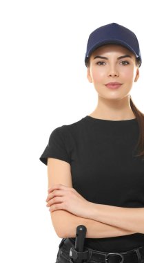 Güvenlik Tekdüzen kadında