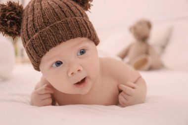 Sevimli küçük bebek  