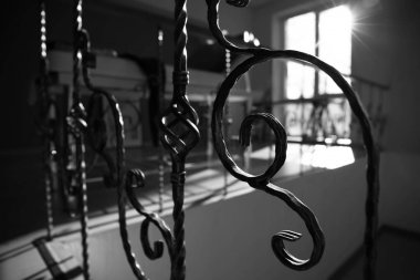 Demir korkuluk, closeup parçası