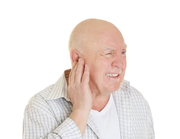 Mature man suffering from pain — Stock Photo, Image