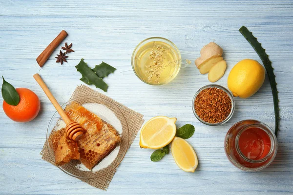 Natural medicine for flu — Stock Photo, Image