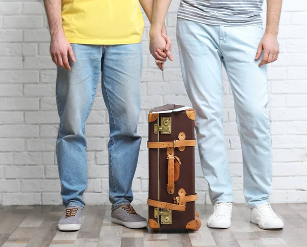 Happy gay couple — Stock Photo, Image