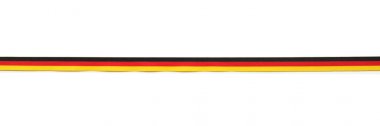 Ribbon in colors of German flag clipart