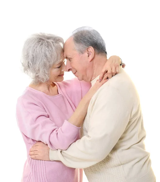 Feliz pareja de ancianos — Foto de Stock