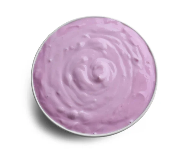 Kom voor heerlijke yoghurt — Stockfoto