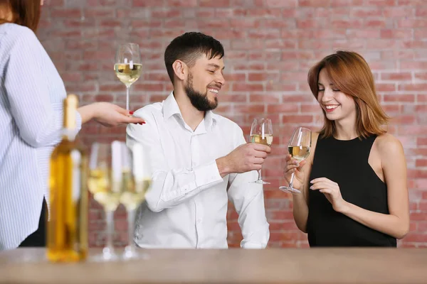 Man and woman having fun — Stock Photo, Image