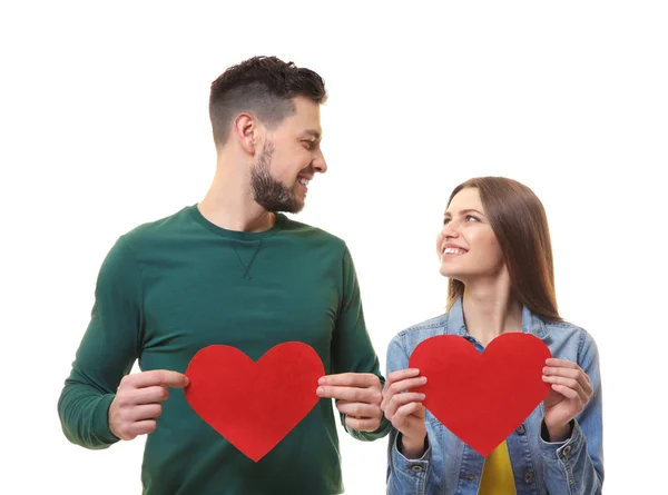 Feliz jovem casal — Fotografia de Stock