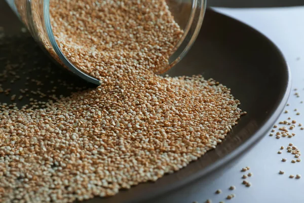 Bio quinoa semena — Stock fotografie