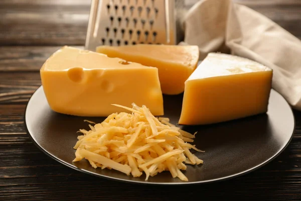 Délicieux fromage et râpe — Photo