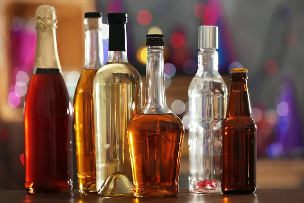 Diferentes bebidas alcohólicas — Foto de Stock