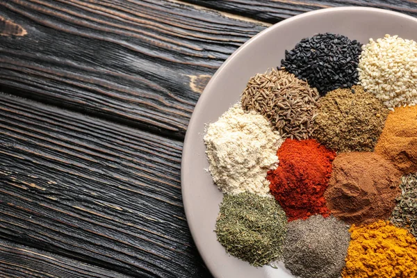 Exotic Different spices — Stock Photo, Image