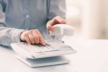 Aranan telefon numarası ofis kadın