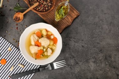 lezzetli tavuk ve köfte