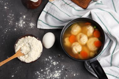 lezzetli tavuk ve köfte