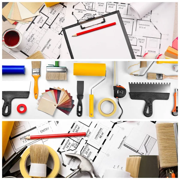 Professional decorator equipment — Stock Photo, Image