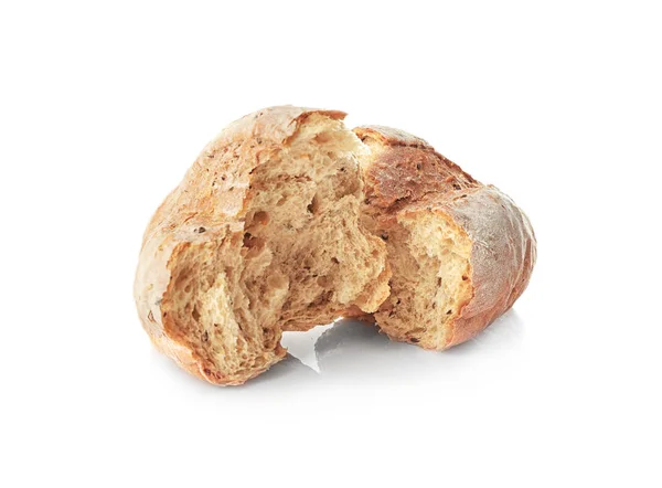 Rolo de pão partido — Fotografia de Stock