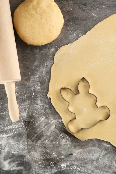 Paskalya kurabiyeleri hazırlanması — Stok fotoğraf