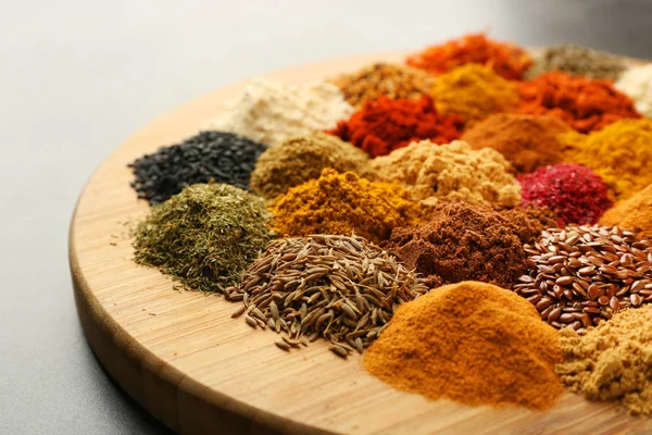 Heaps of Different spices — Stock Photo, Image