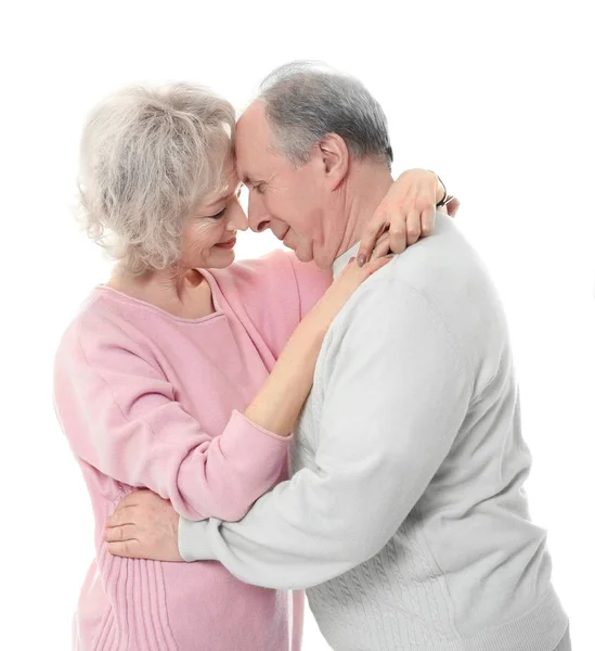 Feliz pareja de ancianos — Foto de Stock