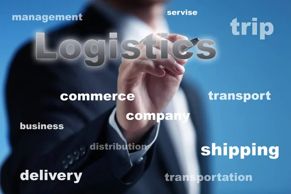 Logistik und Großhandelskonzept — Stockfoto