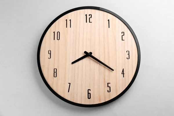 Big clock on wall — Stock Photo, Image