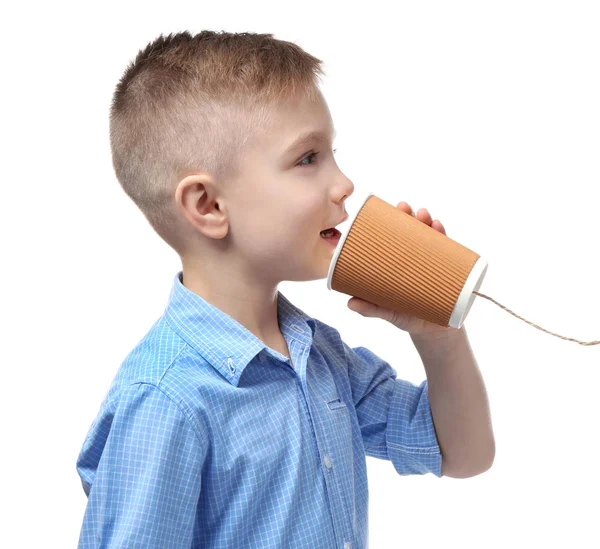 Pequeno menino bonito — Fotografia de Stock