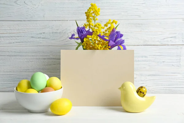 Piękną kompozycję Wielkanocnej — Zdjęcie stockowe