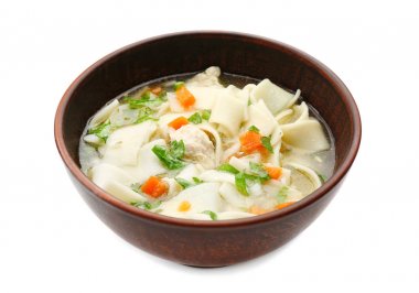Tavuk çorbası.  