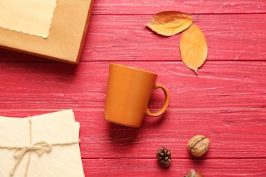 Turuncu Kupası ile kompozisyon