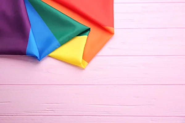 Rainbow gay flag — Stock Photo, Image