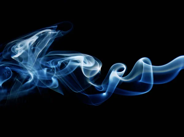 Swirls of white smoke — Stock Photo, Image