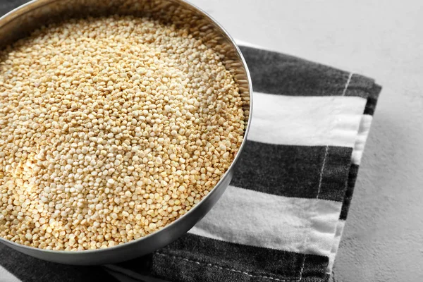 Sementes de quinoa orgânica — Fotografia de Stock