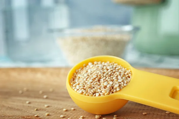 Sementes de quinoa orgânica — Fotografia de Stock