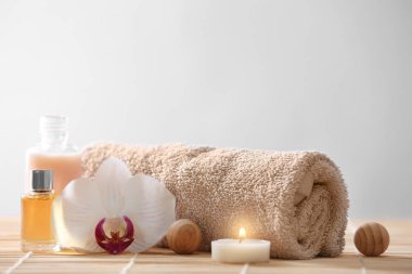 Çiçek ile Spa kompozisyon 