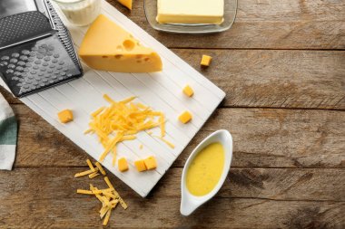 Kompozisyon peynir ve rende